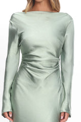 Cheer Backless Halter Mini Dress Las Palmas